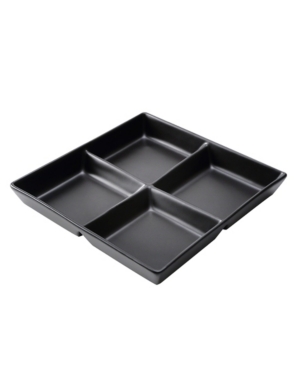 Bruntmor 4 Compartment Serving Platter Tray Set of 2