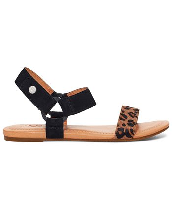 UGG® - Women's Rynell Leopard Flat Sandals