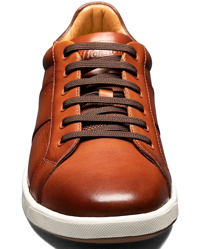 florsheim crossover knit lace to toe sneaker