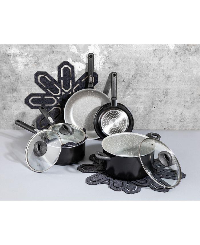 Bklyn Steel Co 12 Pc Nonstick Cookware Set - Cookware Sets