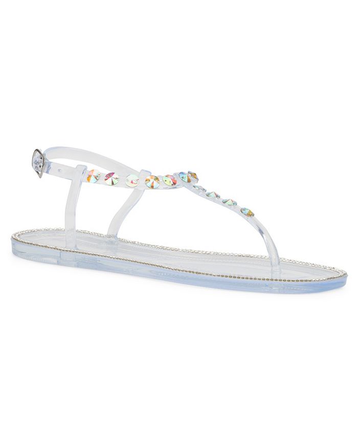 olivia miller jelly sandals
