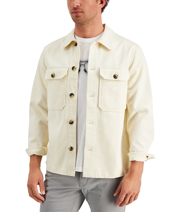Michael Kors Men's Bedford Corduroy Shirt Jacket & Reviews - Coats & Jackets  - Men - Macy's