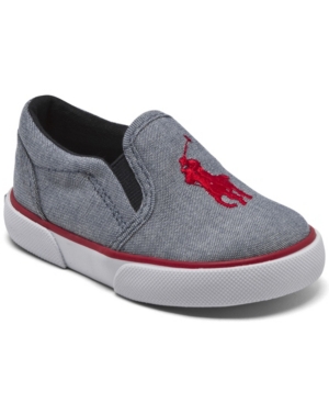 Polo Ralph Lauren Toddler Boys Bal Harbour Iii Slip-On Casual Sneakers from Finish Line