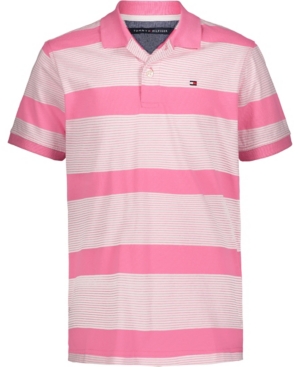 Toddler Boys End on End Stripe Polo Shirt