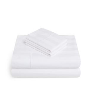 Vivendi 4 Piece Damask Stripe Sheet Set Full Bedding