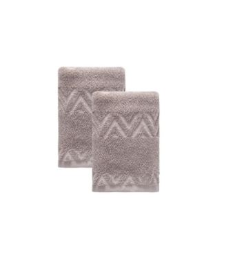 Turkish Cotton Sovrano Collection Luxury 2-Pc. Hand Towel Set