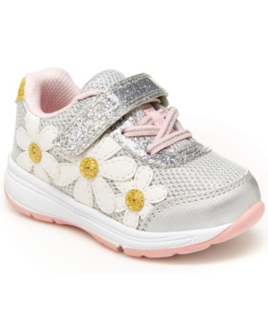 Stride Rite Little Girls Lighted Glimmer Lighted Sneaker