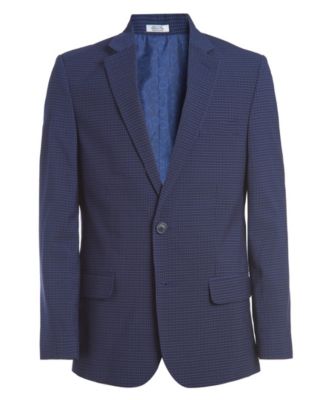 Calvin Klein - Big Boys Stretch Hopscotch Check Jacket