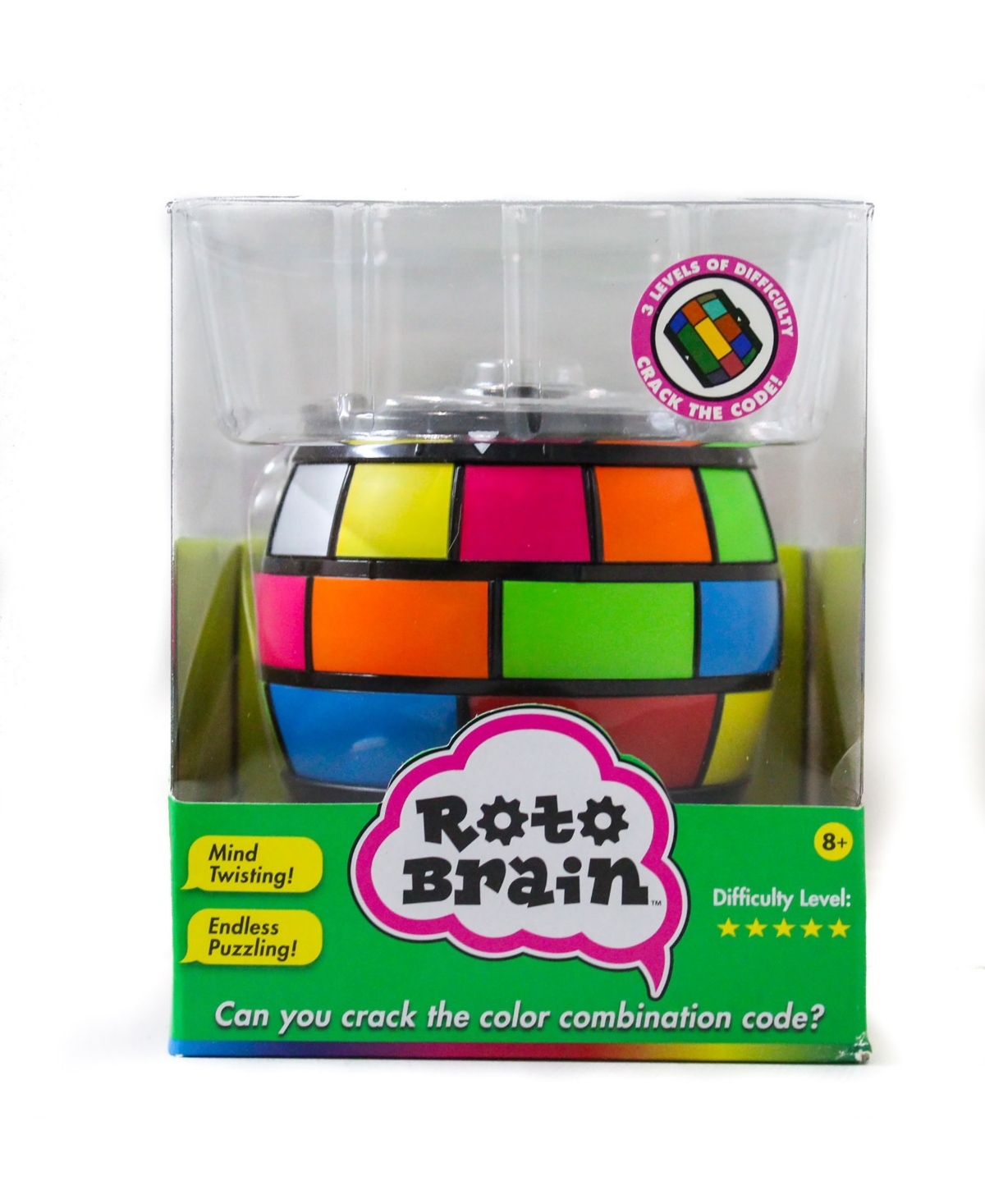 Flat River Group Roto Brain 3d Puzzle Sphere In Open Misce