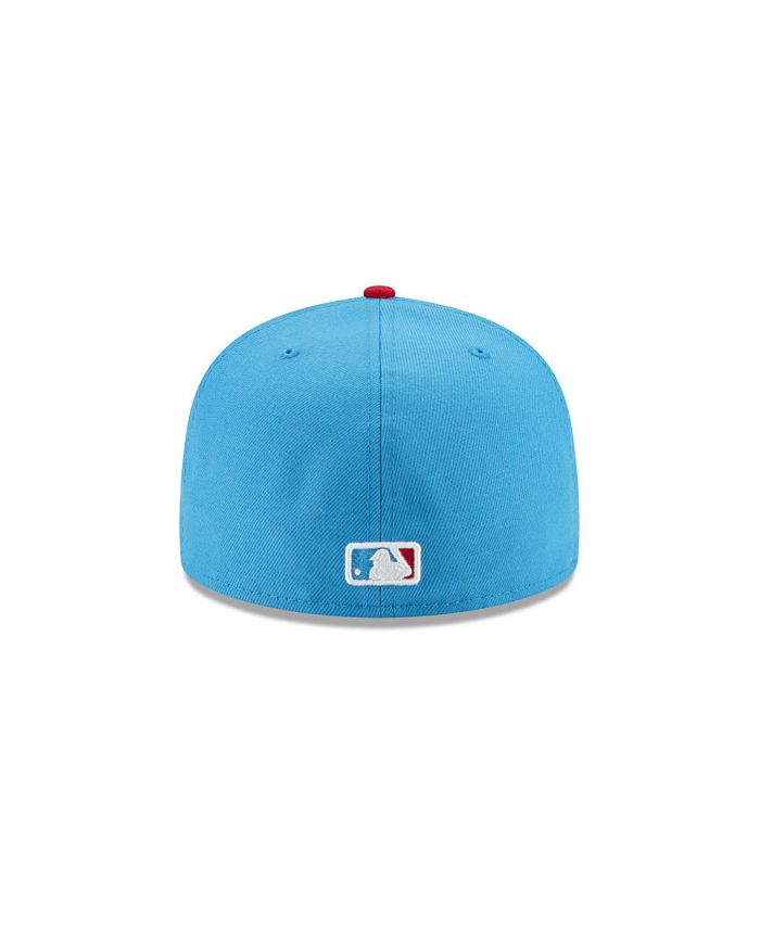 Men's New Era Blue/Red Miami Marlins City Connect - 59FIFTY Fitted Hat