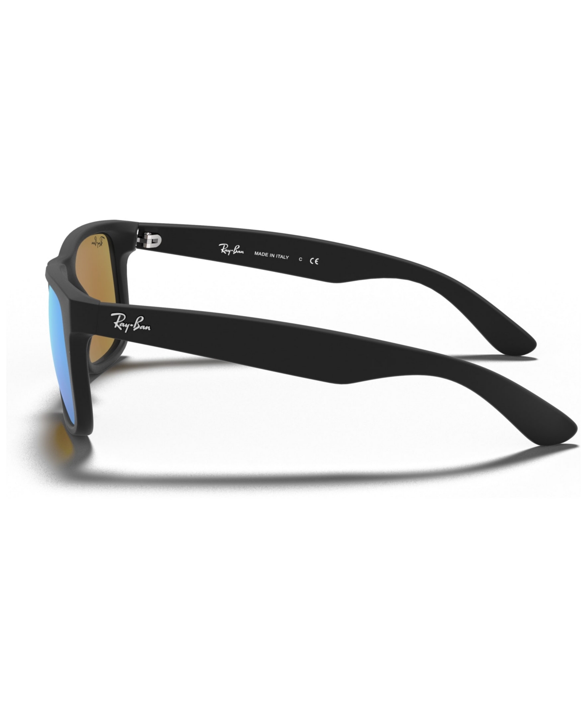 Ray Ban Unisex Sunglasses, Rb4165 Justin Mirror In Grey,silver Gradient Mirror