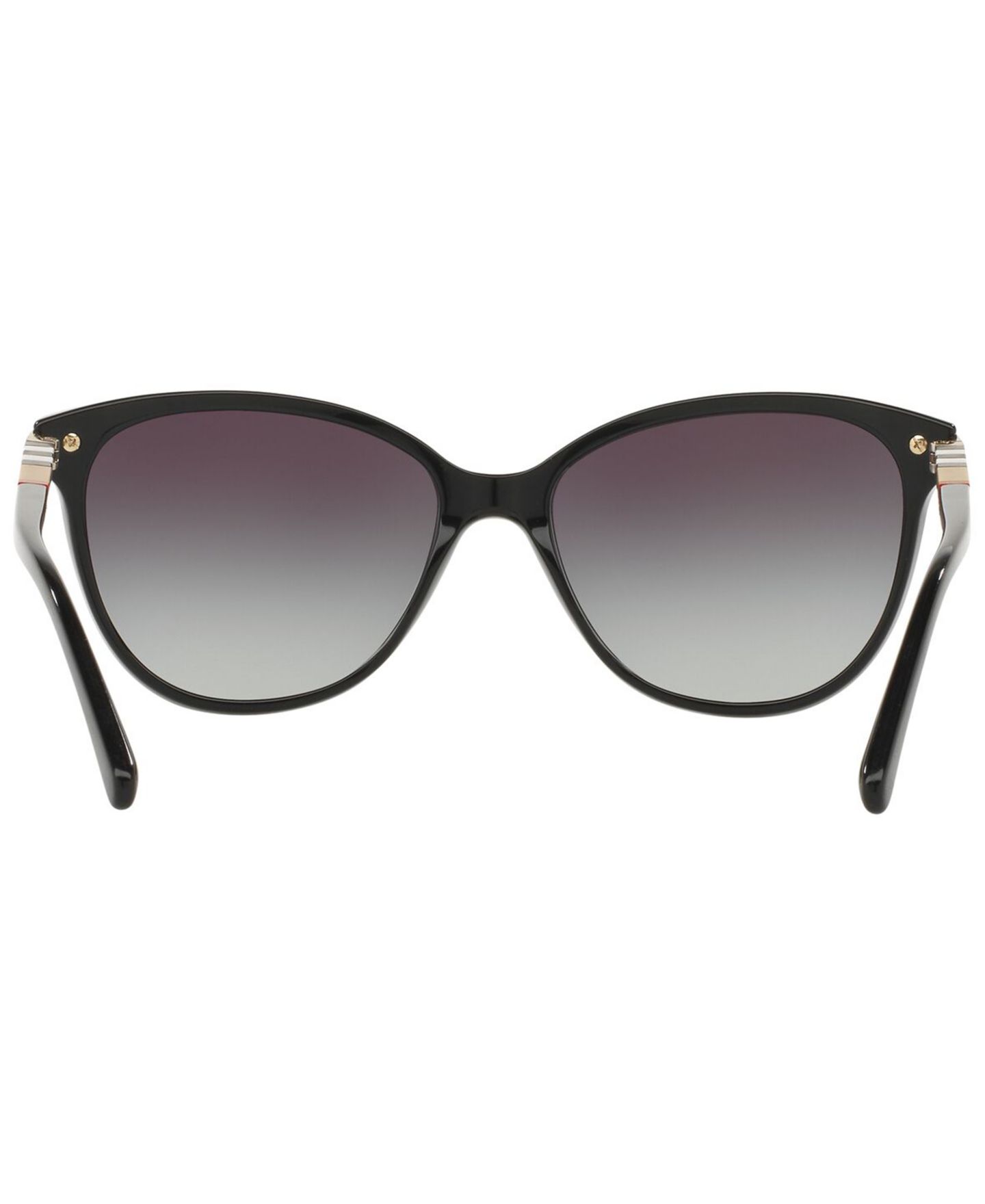 Женские солнцезащитные очки Burberry Gradient Sunglasses, BE4216, цвет: Чёрный / Серый градиентный — фото 7