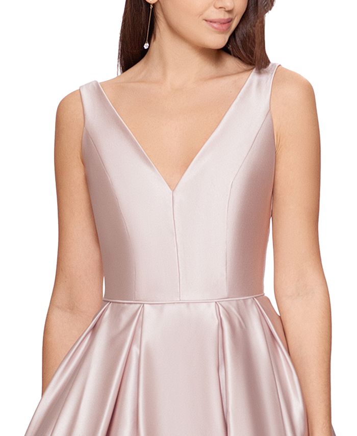 betsy and adam high low gown