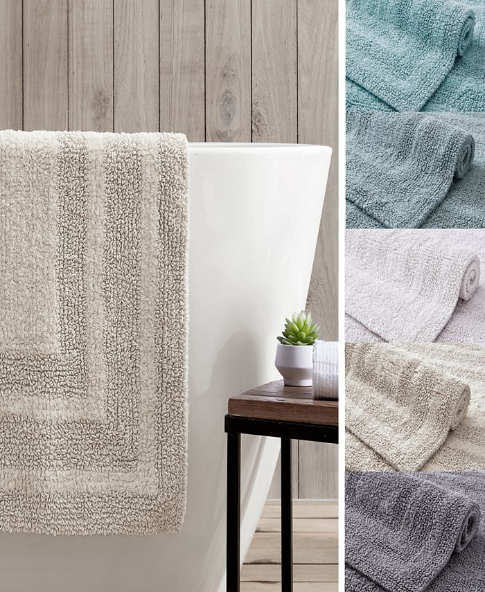 Eddie Bauer Logan Cotton Tufted Bath Runner Rug, 60" X 22" Macy's