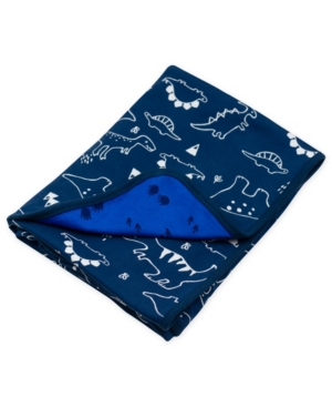 Mac & Moon Baby Boy Receiving Blanket with Dinosaur Print