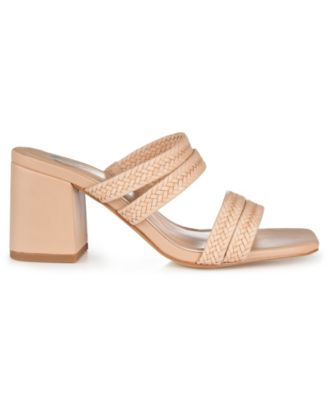 Women's Natia Woven Block Heel Sandals