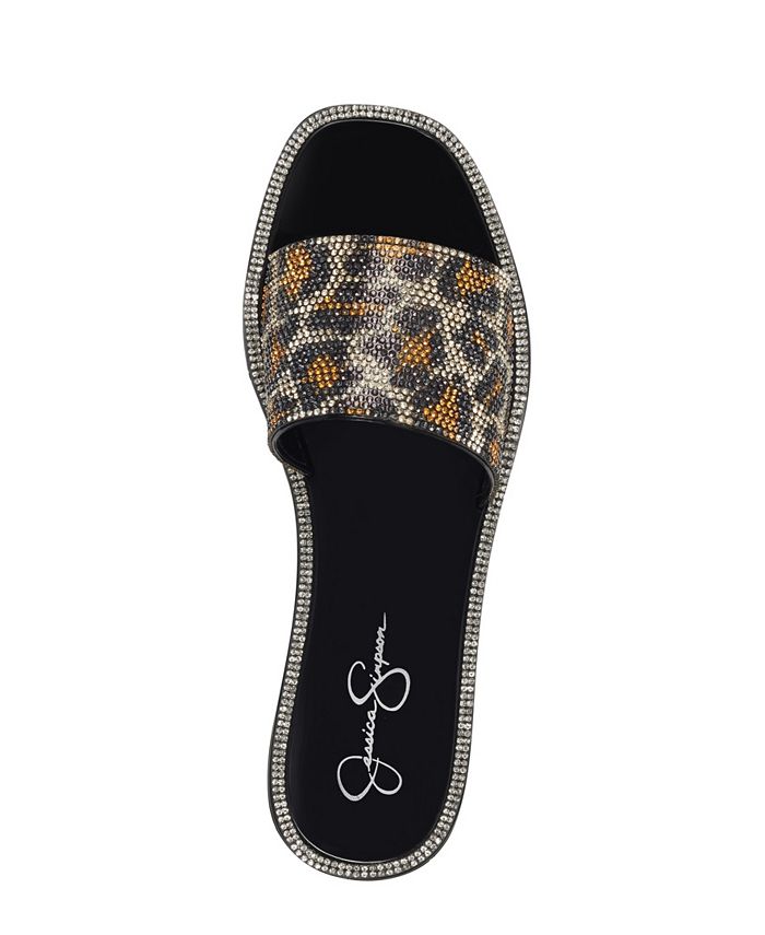 jessica simpson clear flats