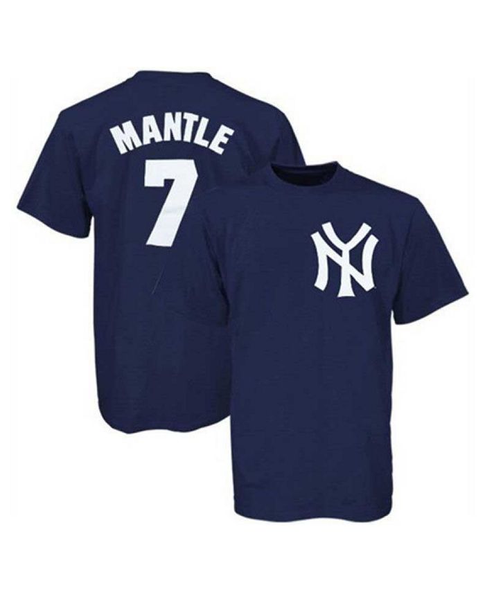 Majestic Men's New York Yankees Cooperstown Player Mickey Mantle T-Shirt -  Macy's