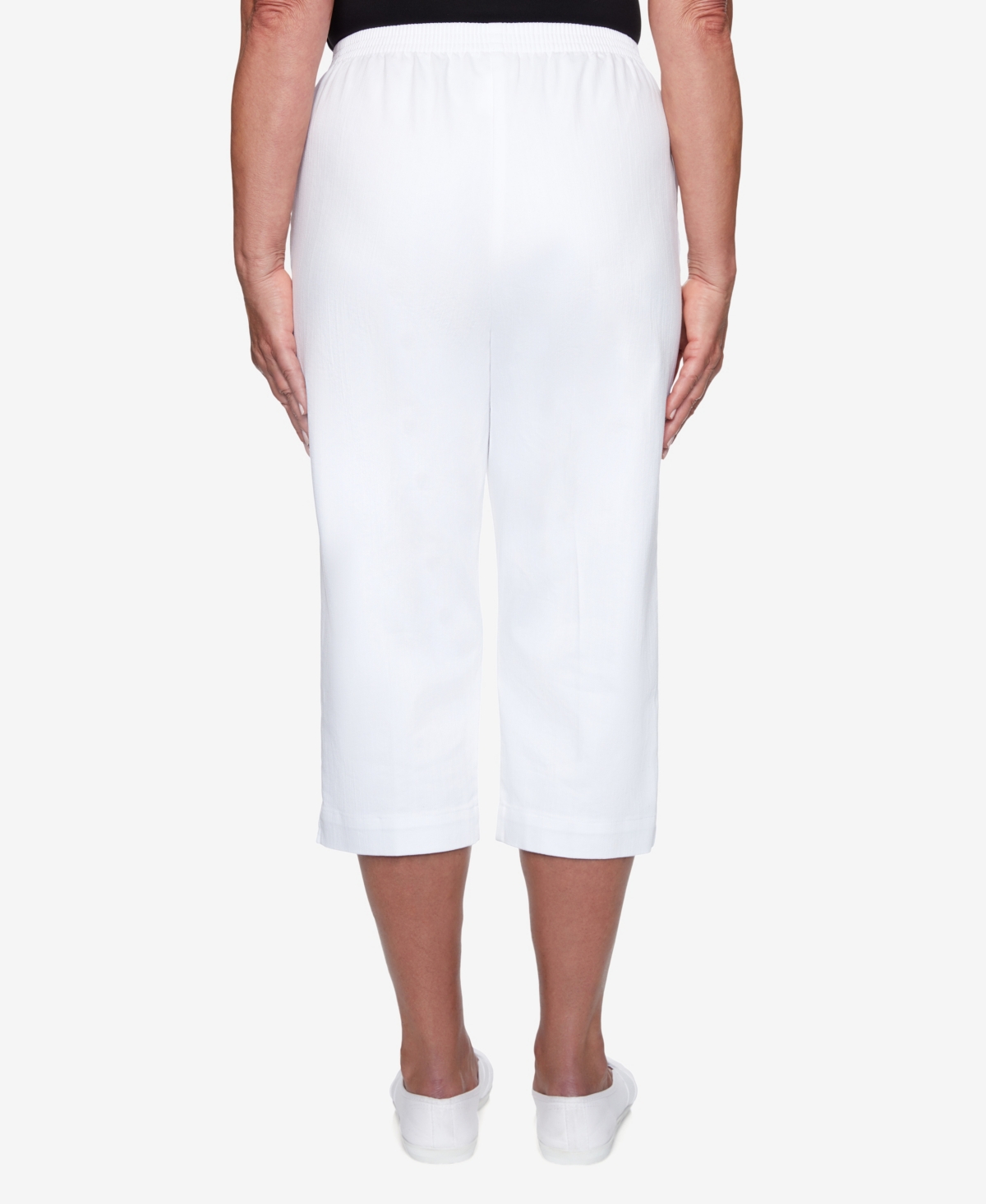 Alfred Dunner Women's Missy Classics Women's Casual Denim Capri
