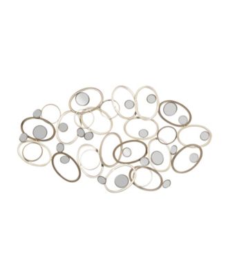 Rosemary Lane Glam Ornamental Metal Wall Decor - Macy's