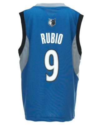 adidas - Kids' Ricky Rubio Minnesota Timberwolves Revolution 30 Jersey