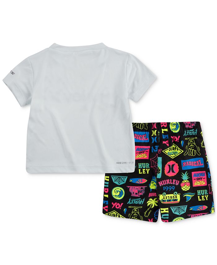 Hurley Baby Boys 2Pc. Top & Swim Trunks Set Macy's