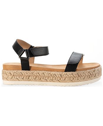 Sun + Stone Rylaan Wedge Sandals, Created for Macy's - Macy's