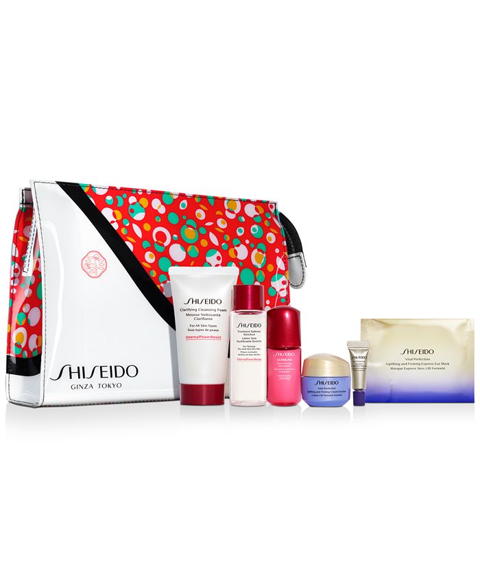 Shiseido Choose your FREE 7pc Gift with any 85 Shiseido Purchase (Up