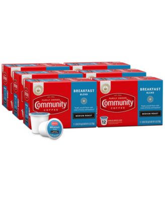 Community Coffee Breakfast Blend Medium Roast Single Serve Pods, Keurig ...