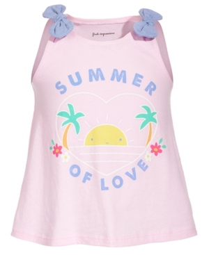 First Impressions Toddler Girls Summer Love Cotton Top Created for Macy's