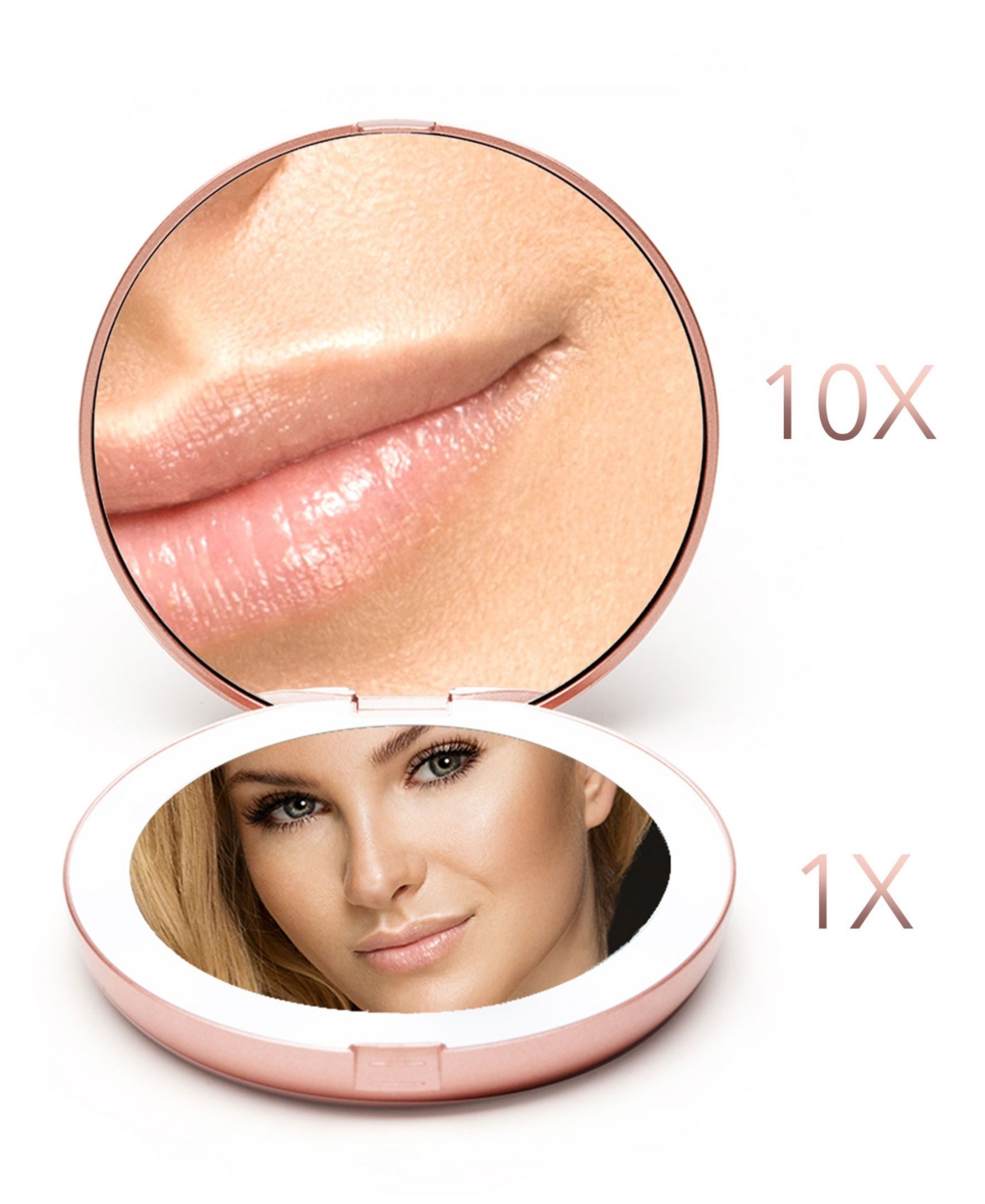 Lumi 5" Compact Mirror with Led Lights