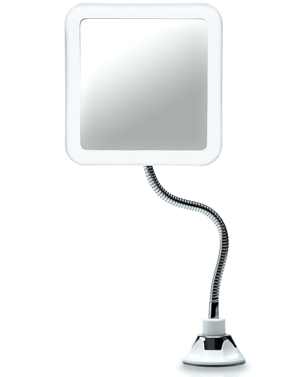 Mira Plus 10x Lighted Magnifying Mirror with Gooseneck - White