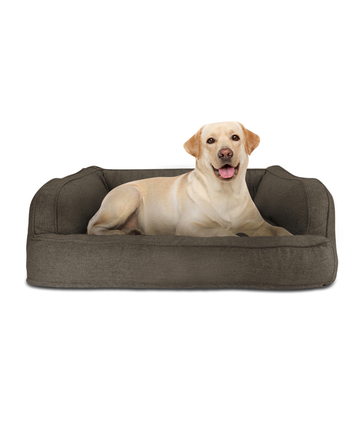 Arlee Sofa Couch Pet Dog Bed - Dark Brown