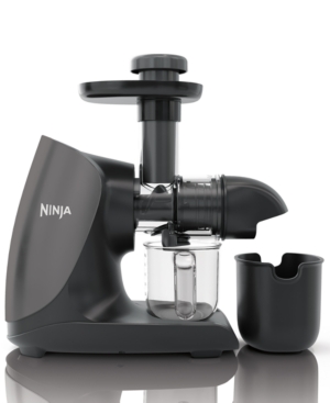 Ninja Cold Press Juicer Pro - Compact Powerful Slow Juicer With Total Pulp Control And Easy Clean - Graphi In Graphite