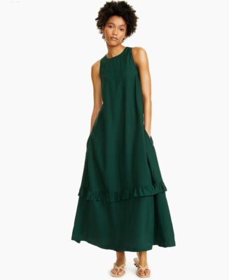 Target green maxi outlet dress