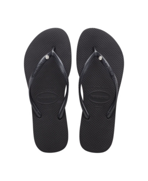 Havaianas Women's Slim Swarovski Crystal Ii Flip Flop Sandals Women's Shoes