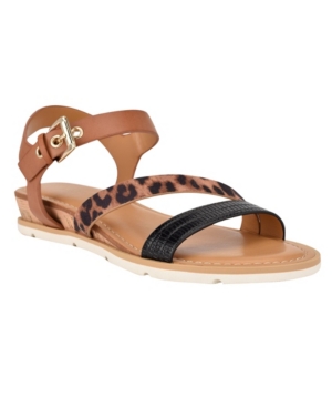 Nine West Women's Drama Asymmetrical Strappy Sandals Women's Shoes