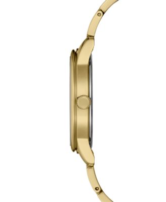 Men's Essential Gold-Tone Stainless Steel Bracelet Watch 40mm