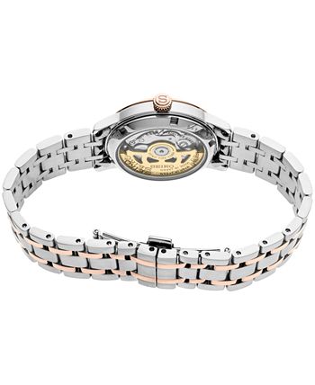 Seiko Women's Automatic Presage Two-Tone Stainless Steel Bracelet