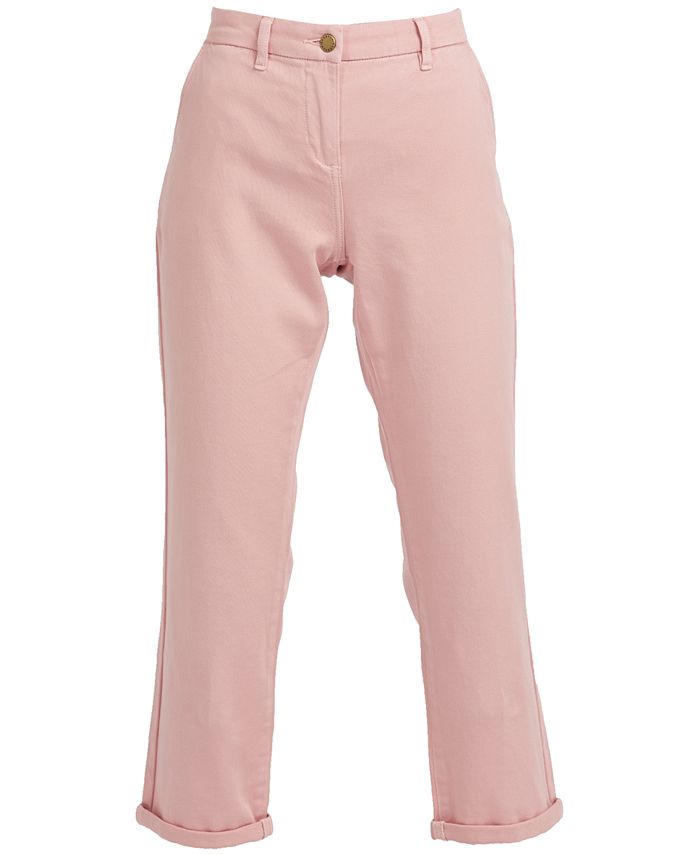 Barbour chinos outlet womens Pink