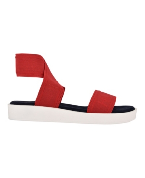 Tommy Hilfiger Women's Springi Stretch Ankle Wrap Sandals Women's Shoes