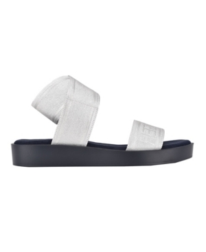 Tommy Hilfiger Women's Springi Stretch Ankle Wrap Sandals Women's Shoes