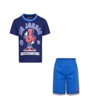 Jordan Little Boys Flight Short Set 2 Piece