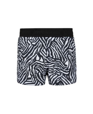 Big Girls All Over Print Zebra Woven Shorts