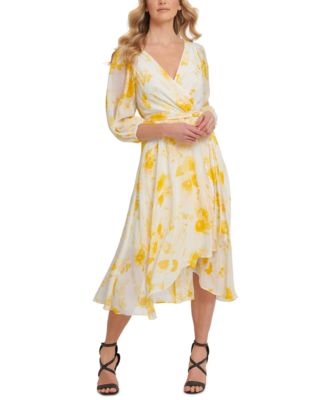 dkny yellow dress