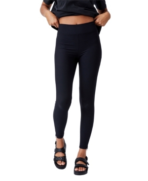 Women's Side Zip Rib Legging