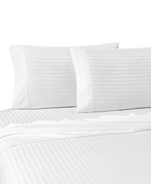 Waterford Christie Cotton Stripe 4 Piece Sheet Set Queen Bedding