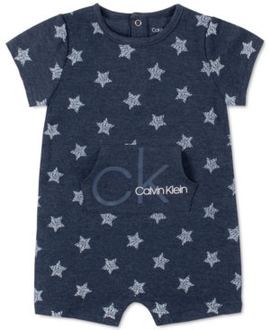 Calvin Klein Baby Boys Star-Print Romper