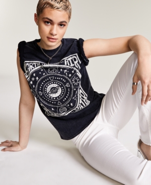Junk Food Cotton Earth Wind Fire Water-Graphic T-Shirt
