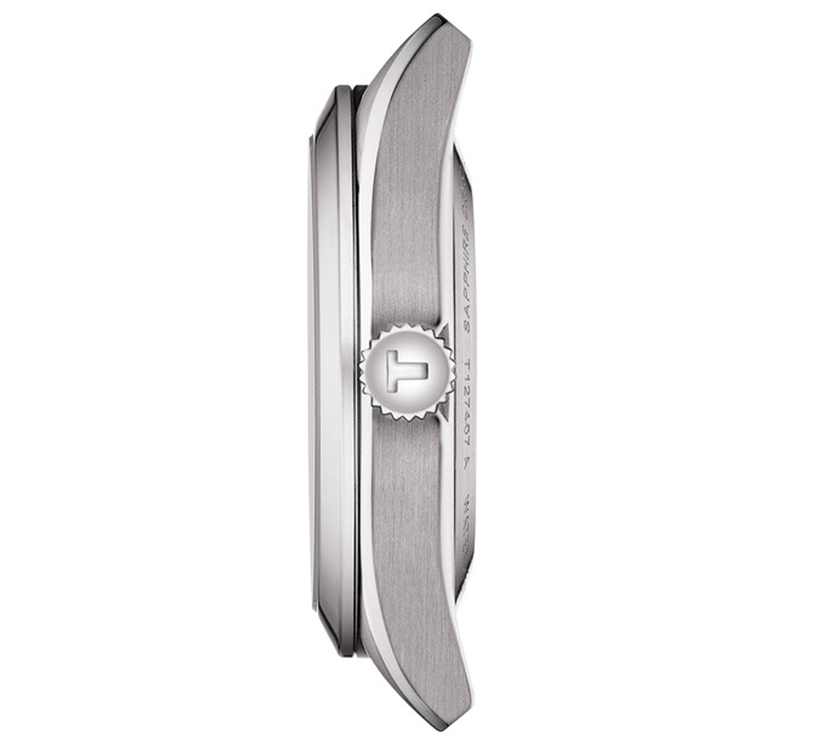 Shop Tissot Men's Swiss Automatic Gentleman Powermatic 80 Silicium Stainless Steel Bracelet Watch 40mm In Green